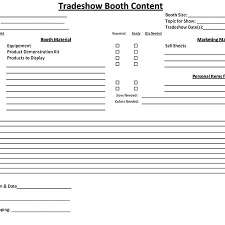 Tips For Preparing For A Tradeshow blog - Tips For Preparing For A Tradeshow