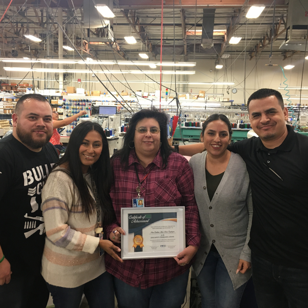 2018-2019 Safety Award Recognition for Mira Loma Location blog - 2018-2019 Safety Award Recognition for Mira Loma Location